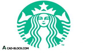 Starbucks logo dwg download