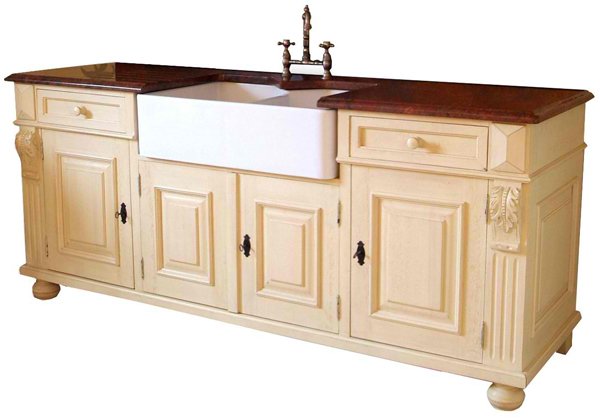 Wooden Kitchen Sink