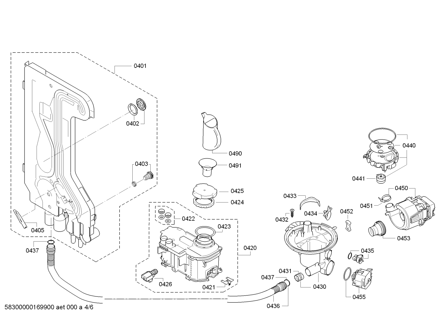 ПММ Bosch Logixx взрыв схема