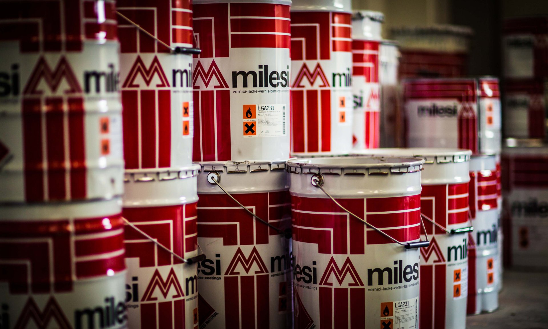 Фото краски Milesi