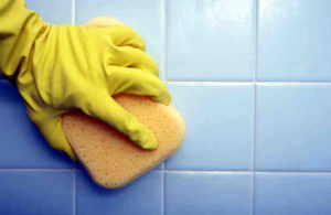как убрать грибок в ванной между плитками на стене