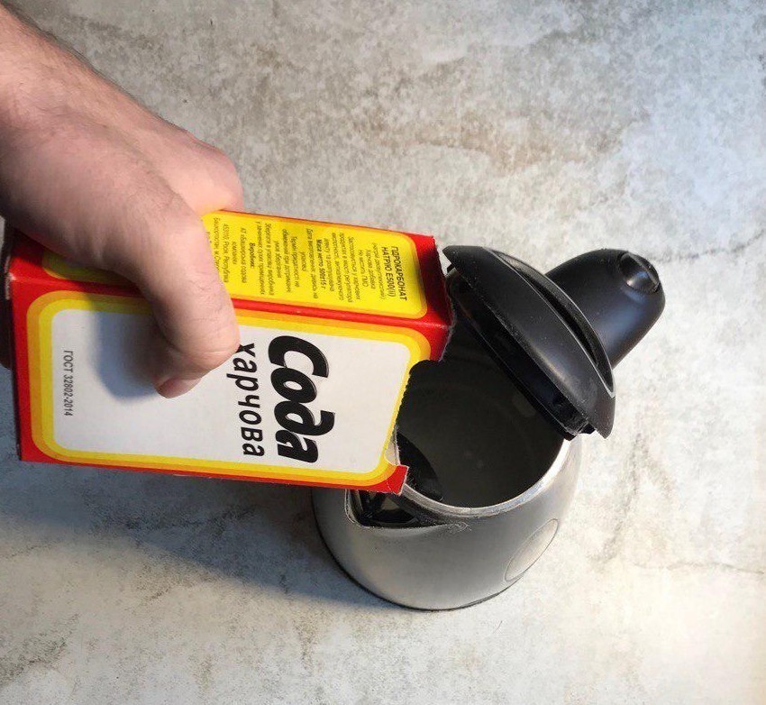 сода от накипи