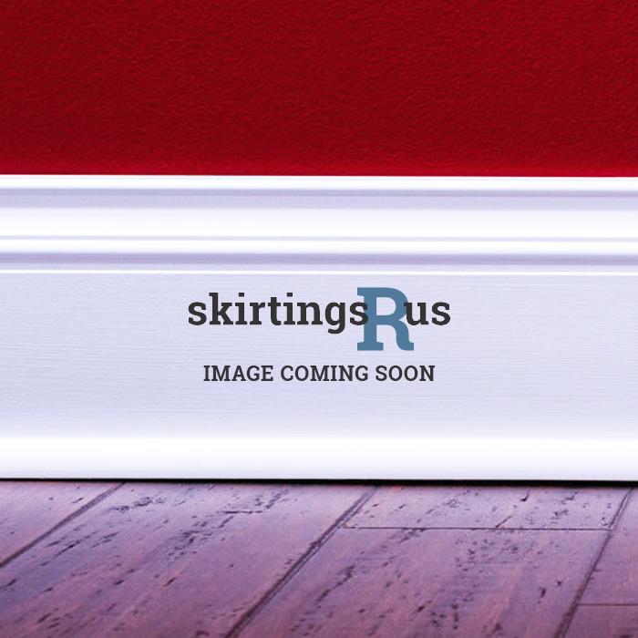 Smaller skirting boards contrasting in colour for a smaller contrast.
