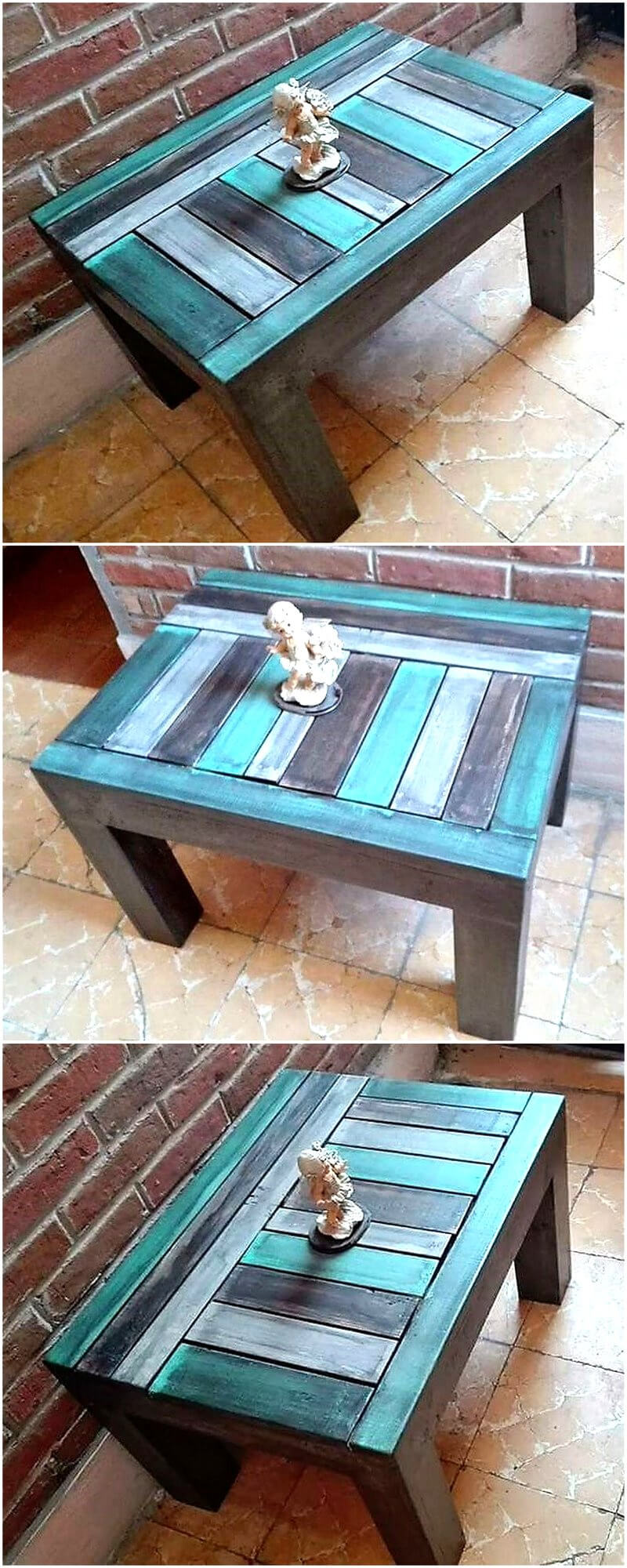 pallets made side table