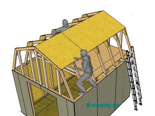 gambrel roof framing